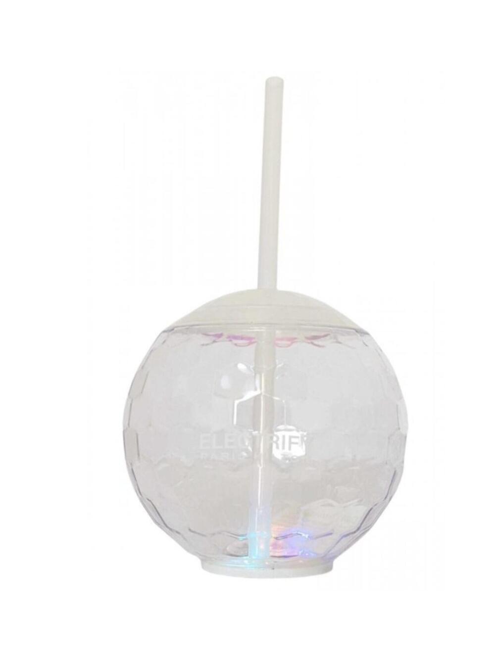 Paris Hilton Electrify Disco Ball Tumbler Light-Up Party Cup Tumbler With Straw